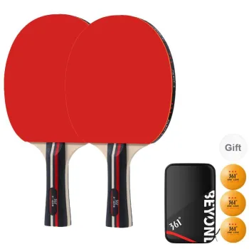 361° Ping Pong Paddles Unisex Red