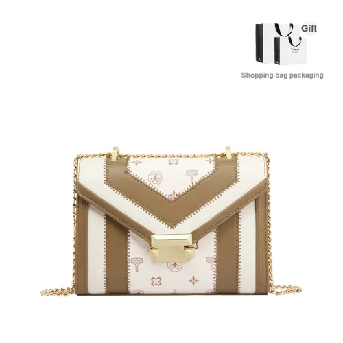 TUCANO PVC Shoulder Bag Small Size Women's Ecru