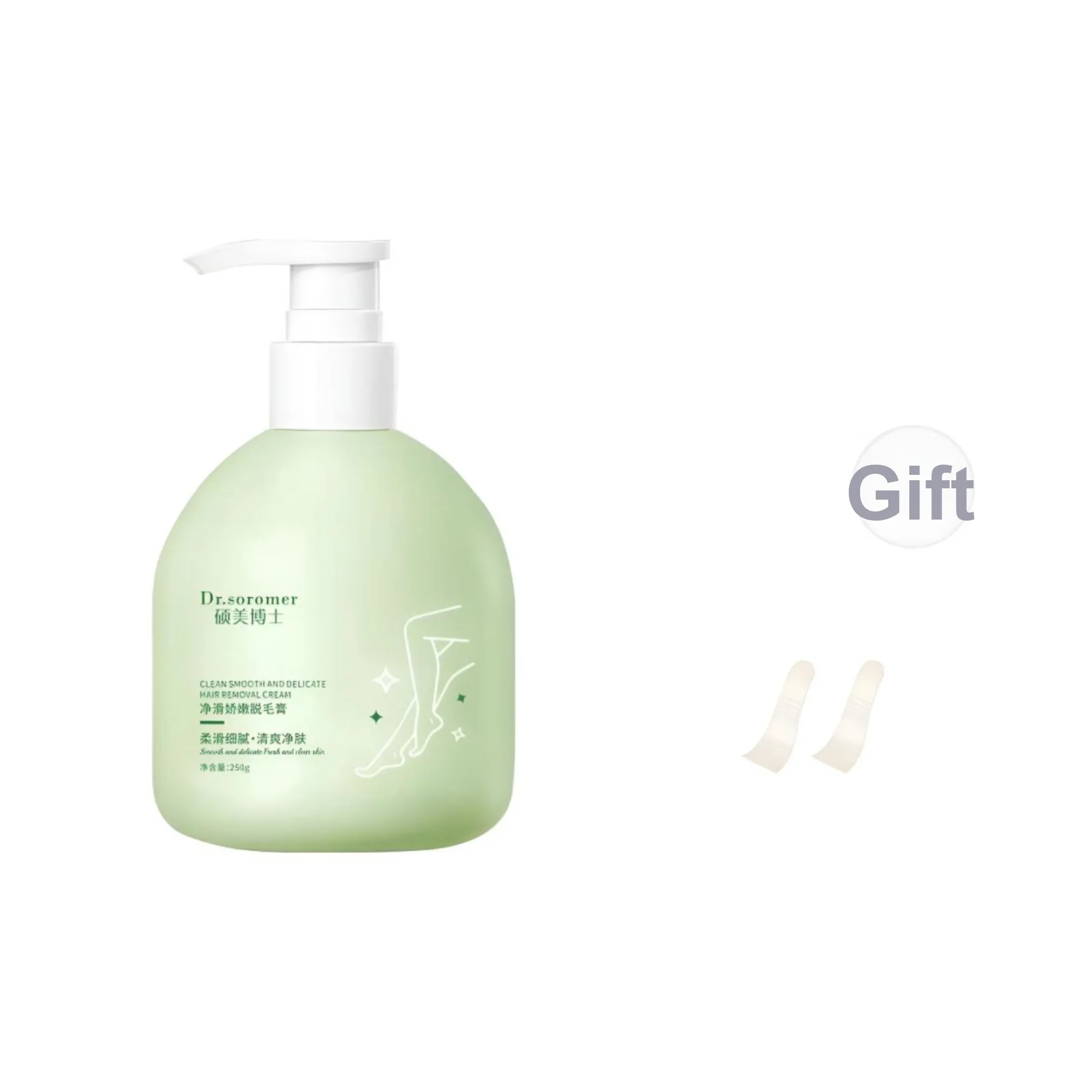 DR.SOROMER Гладкий и Мягкий Крем для удаления волос увлажняющий глубокая чистка освежающий депиляционный ICY Sensation