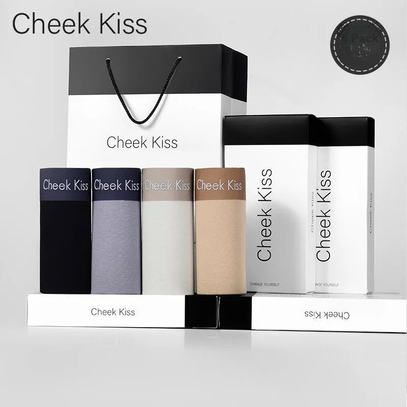 Cheekkiss Underwear Gift Box Men's Comfortable Seamless Boxer Briefs Premium Packaging-7