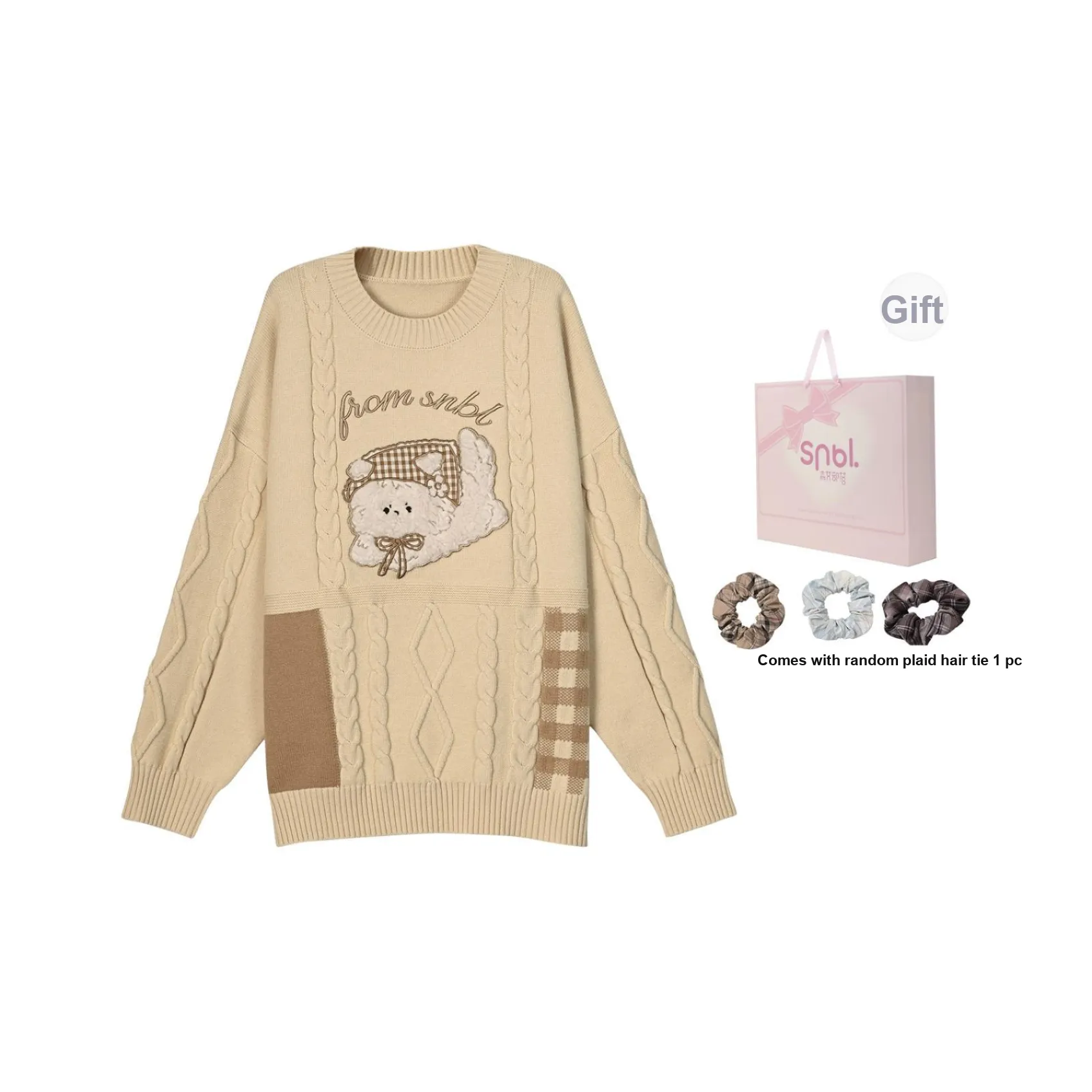 SNBL Пуловер Свитер Женские Свитера