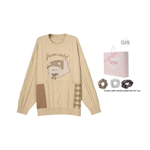 SNBL Пуловер Свитер Женские Свитера
