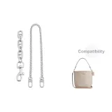 [White Set]Pig Nose 12CM+Decorative Chain 45CM[No Color Difference]