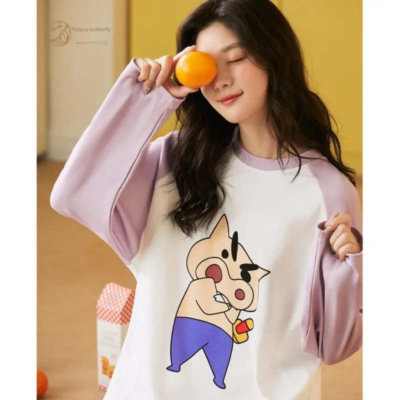 Gongdie x LABIXIAOXIN LIANMINGKUAN Pajama Set Women's Gift Box Set Purple-2