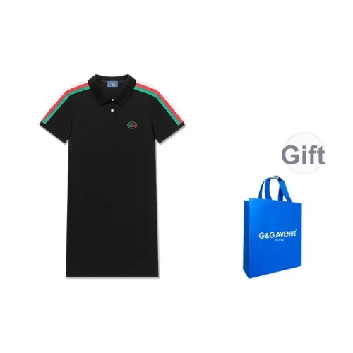 G G AVENUE Женские Короткие Платья с Короткими Рукавами