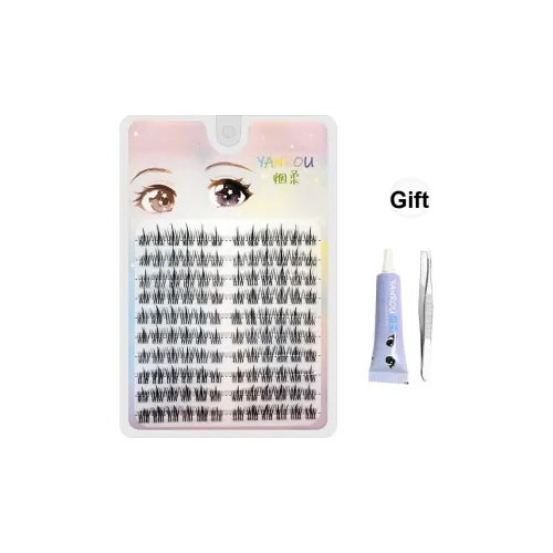 YANROU Прозрачный Демон Комикс Lazy Подсолнух Накладные ресницы Натуральный Увеличивающий Стиль