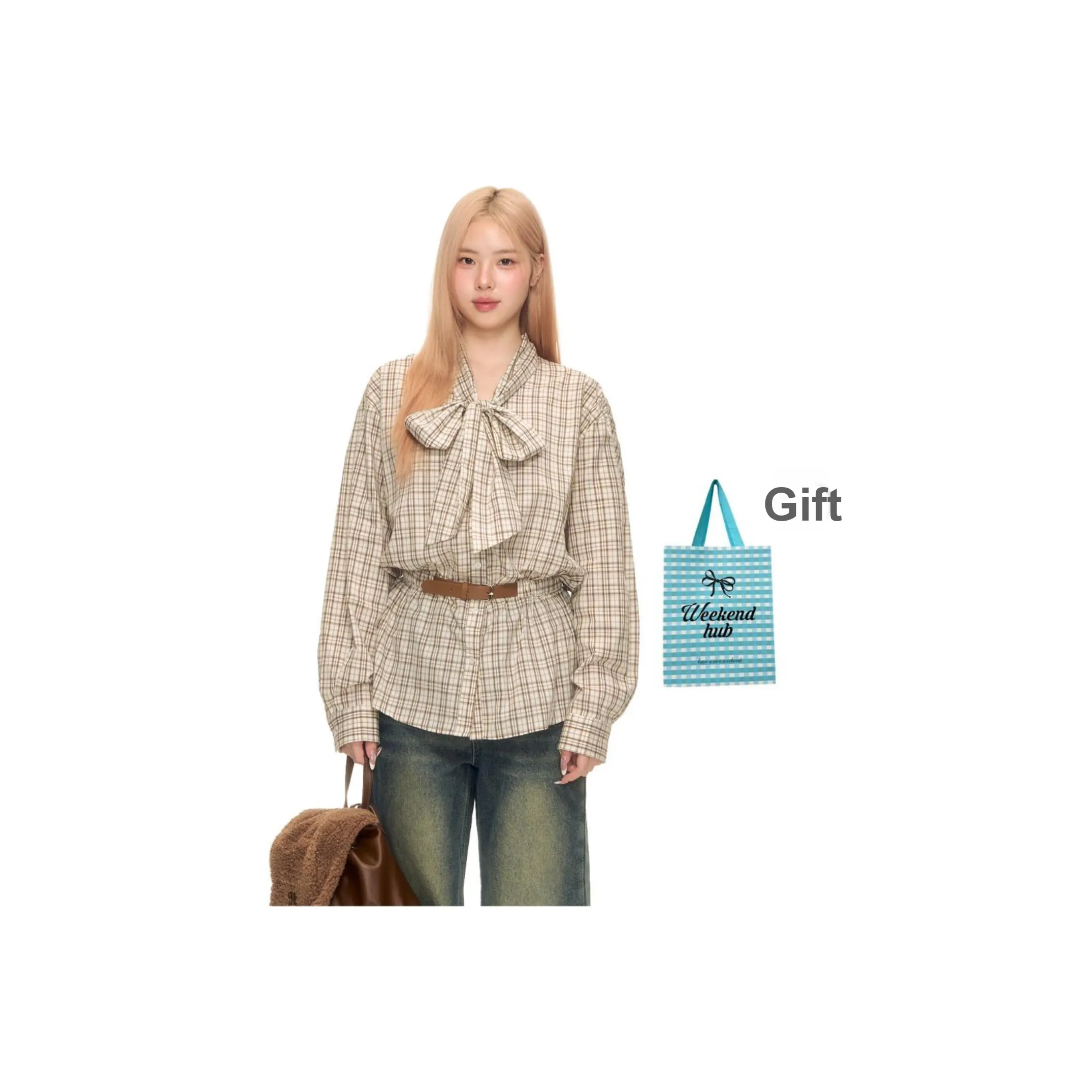 WEEKEND HUB Повседневная рубашка женская