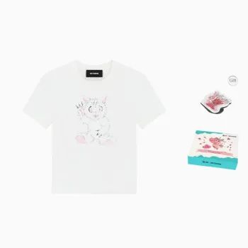 WE11DONE Doodle Monster Short sleeve T shirt