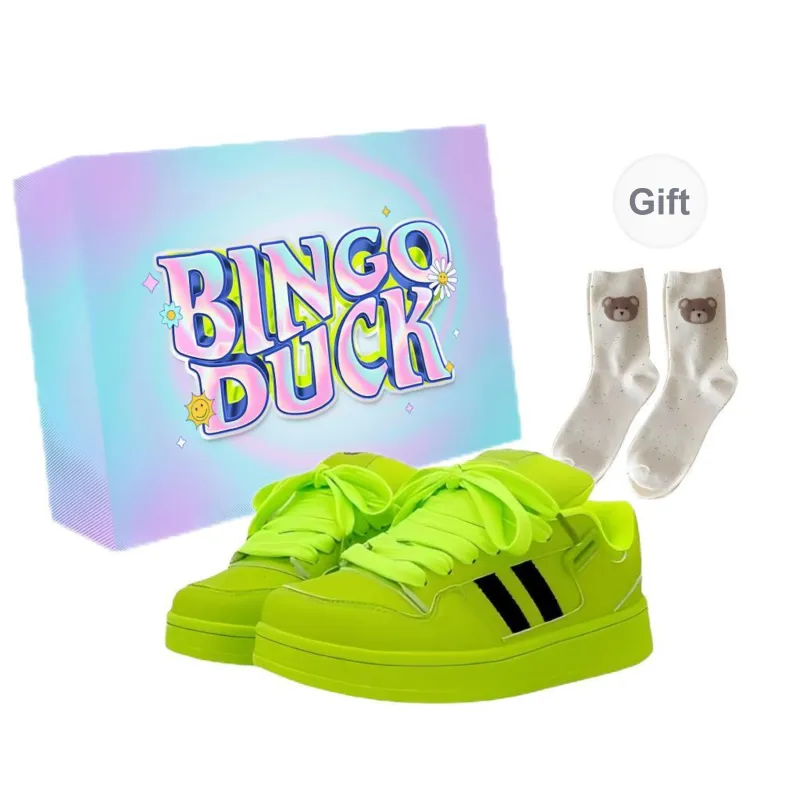 BINGO DUCK Skateboard Shoes Women's-3
