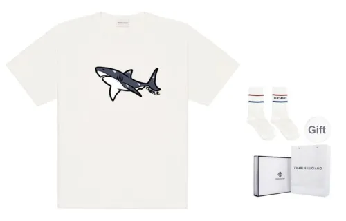 Charlie Luciano T Shirt Unisex White