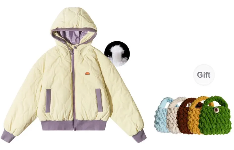 Madgood Down Jacket Unisex Light Yellow-1
