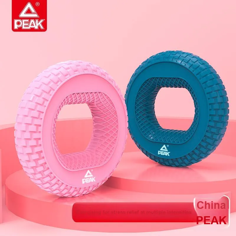 PEAK Grip Trainer Silicone Grip Ring Finger Rehabilitation Training Arm Fitness Portable Stress Relief Unisex-3