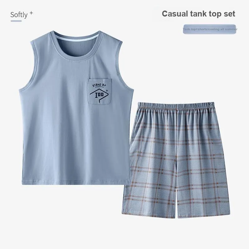 XISHE Men Pajama Sets-1