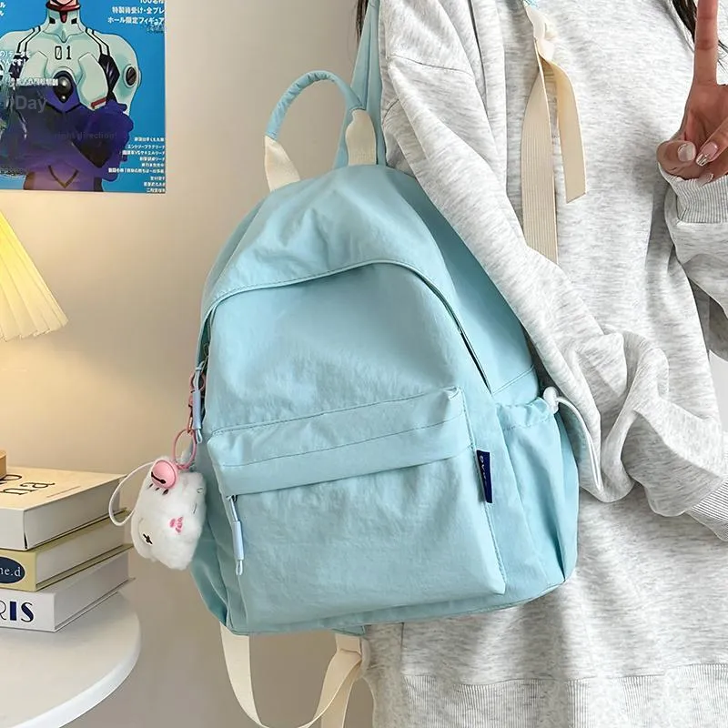 DCLOUD Nylon Backpack Unisex Multicolor-22
