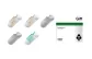 [No-Show Socks]Quicksand White+Quicksand White+Glacier Gray+Glacier Gray+Water Glass