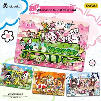 KAYOU x Tokidoki Unicorn Adventure Journey Collection Card Roaming Bag First Rebound IP/Anime Cards 2 Packings