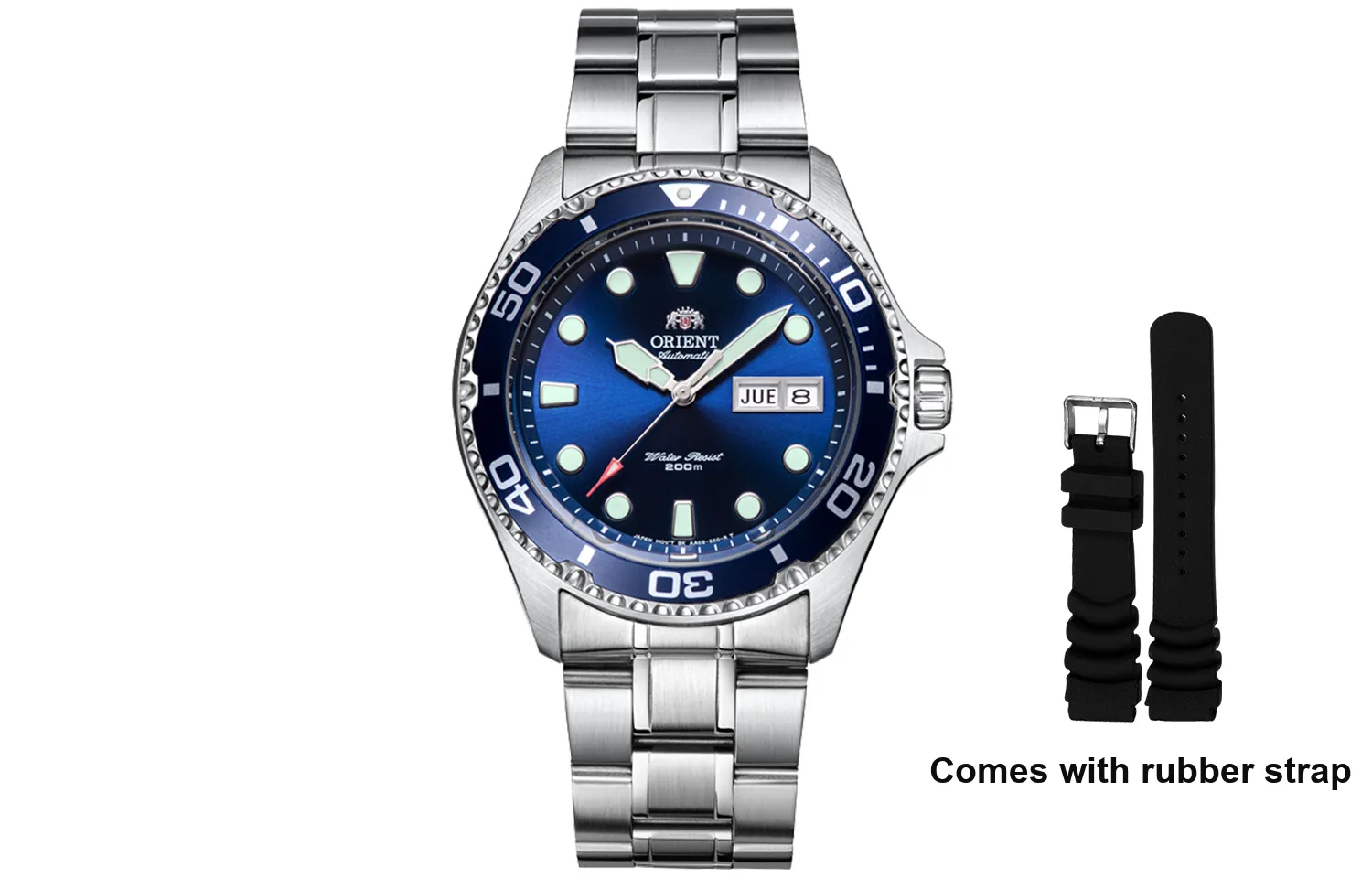 ORIENT Men's Diving Shark Collection Watch