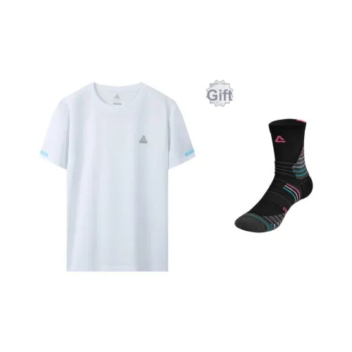 PEAK Белая Мужская T-Рубашка