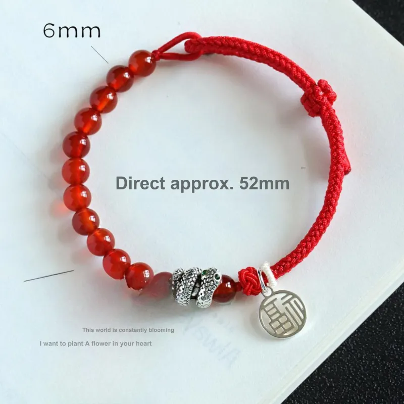 Tanner Agate Jade Bracelets Unisex-2