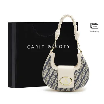 Carit&Koty Synthetic Leather Shoulder Bag Regular Women's Blue