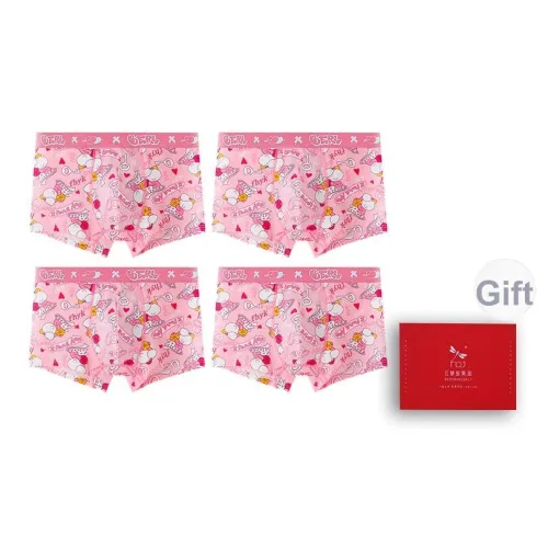 RED DRAGONFLY Хлопковые трусы Мужская коробка 4 штуки