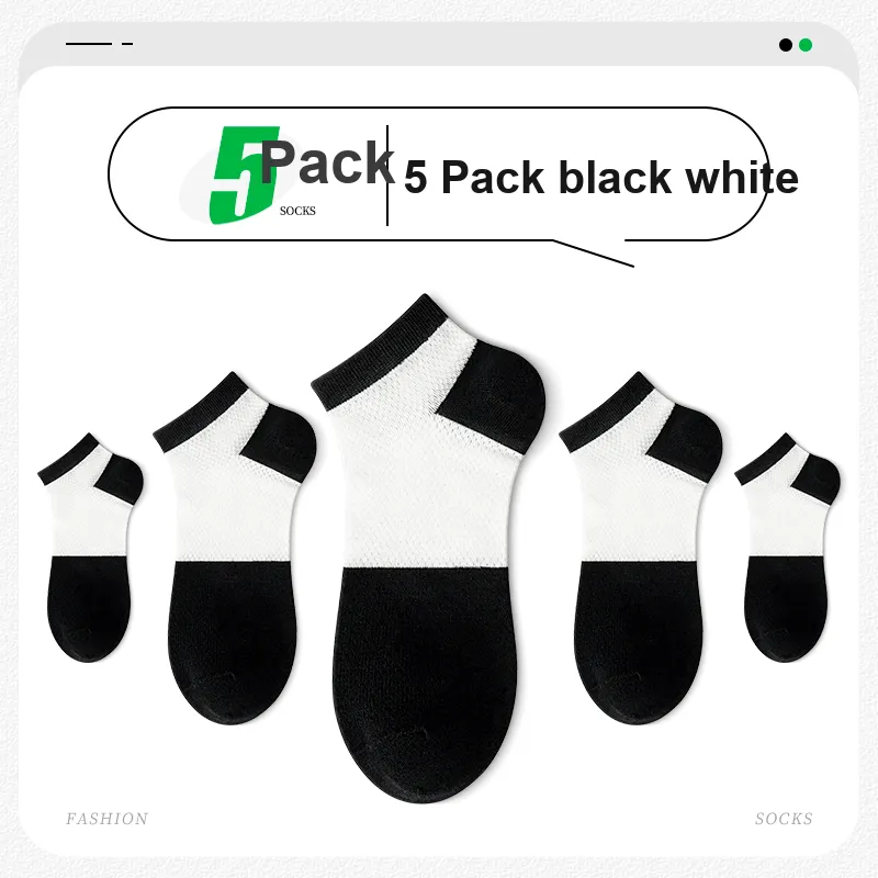ROBINHOOD Ankle Socks Women's 5 Pack-15