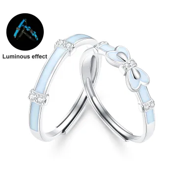 Jodie&Kevin 999 Fine Silver Rings Unisex