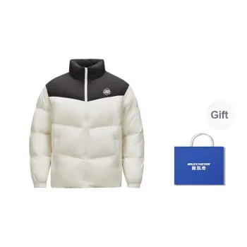 Skechers Sports Life Collection Down Jacket Unisex Marshmallow White