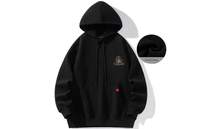 ZMOH Fleece Lined Hoodie Unisex-7