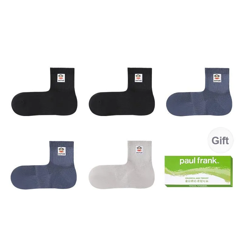 PAUL FRANK Mid Calf Socks Men's Box 5 Pack-31
