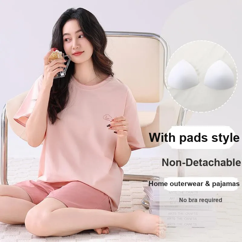 OUSHIBO Pajama Set Women's Image Color-2