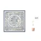 Double-Sided Print Large Scarf-Star Language Blue Gray
