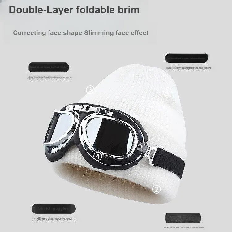 STUFFER Knitted Fabric Beanies Unisex-7