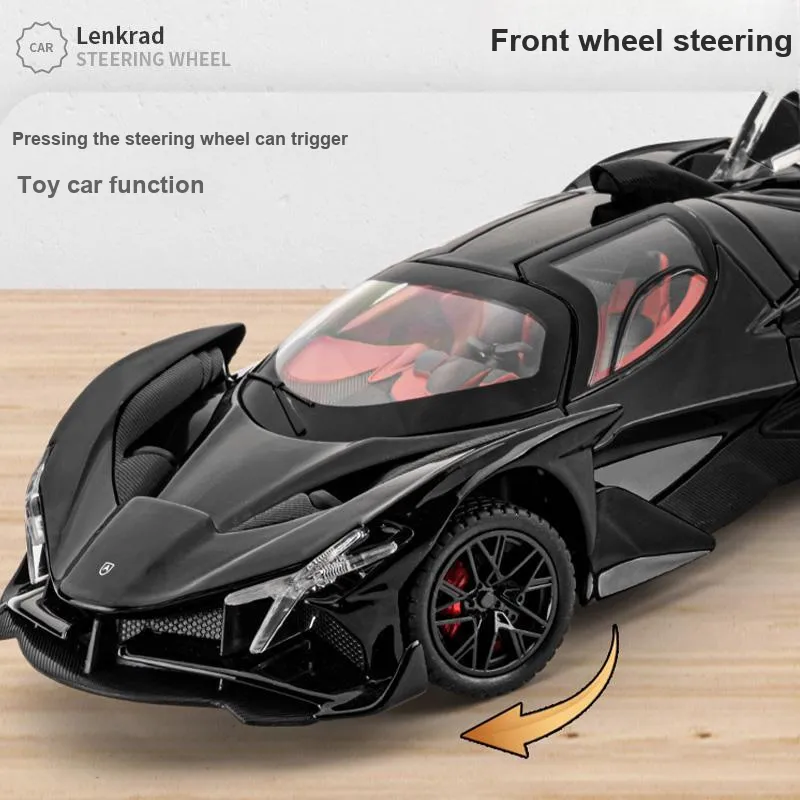 Chi Yu Car Play Racing Car Maintenance Scenario, Apollo EVO 1 24 Model Accessories-14
