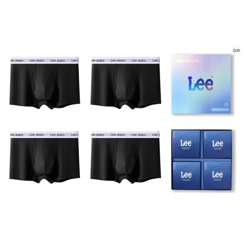 Lee Underpants Men's 4 Pack Gift Box Set-20