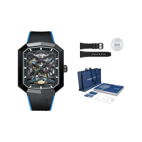 CERIEPON Автоматический механический механизм Часы Мужские Часы Скелетный циферблат CP 8901G A3