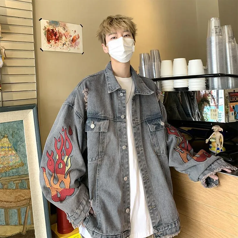 TESTUNG Denim Jacket Unisex Blue-4