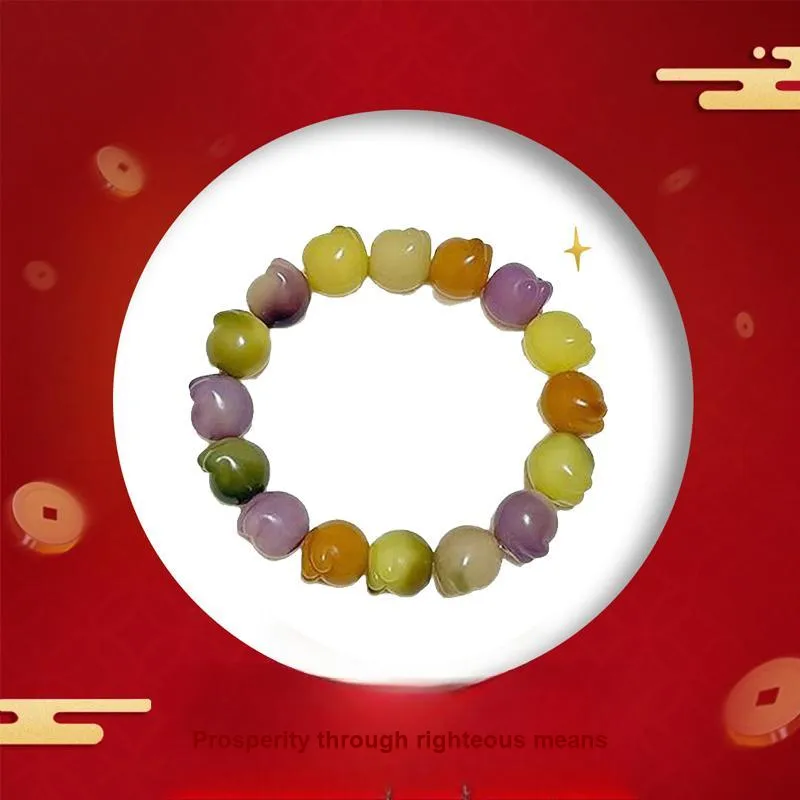 Blooming Petals Bodhi Root Bracelets Unisex-2