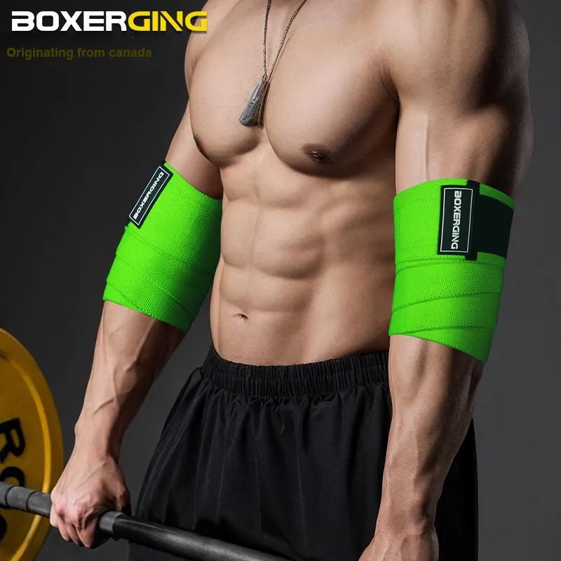 BOXERGING Elbow Pads Breathable Protective SML Cotton Polyester Elastane Blend Material Unisex-3