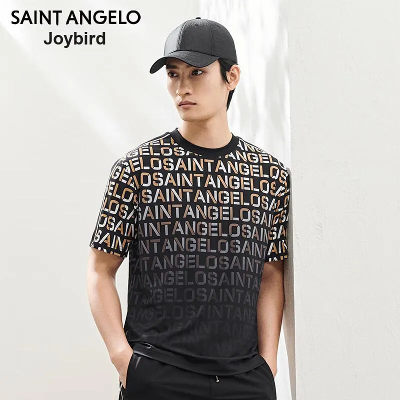 SAINT ANGELO T Shirts Unisex Obsidian Black-2