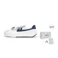 White/Dark Blue