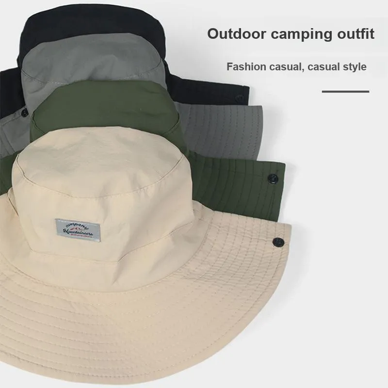 Ai Jiawei Polyester Bucket Hats Unisex-1