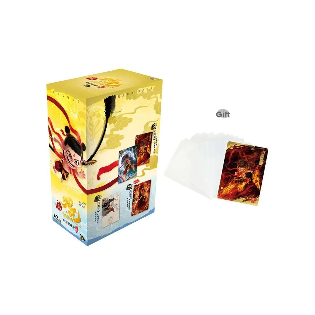 KAYOU 'Нэчжа Волшебный Child'S Sea CHAOS' Фильм Коллекционная карта BATTLE Heaven Набор Vol. 1 IP Аниме Карточки