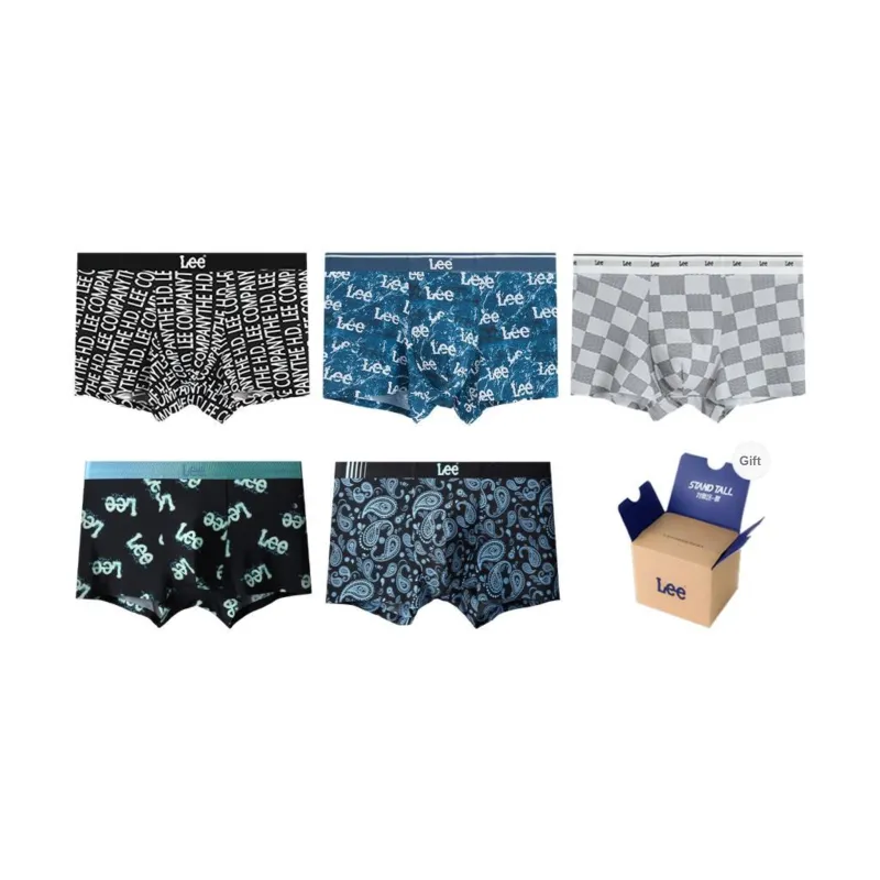 Lee Lee SS23 Ice Series Underwear Gift Boxes Men's 5 Pack-15