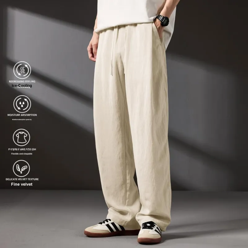 WOOD SOON Casual Pants Unisex-12