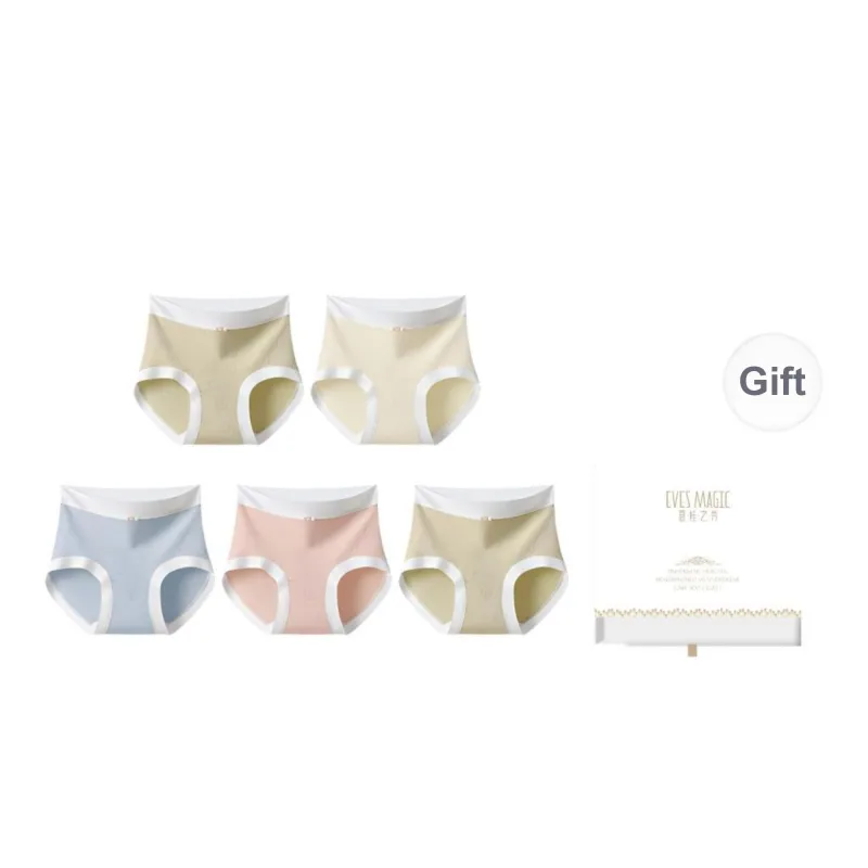XIA.WA.ZHI.XIU Underpants Women's Shopping Bag 5 Pack-15