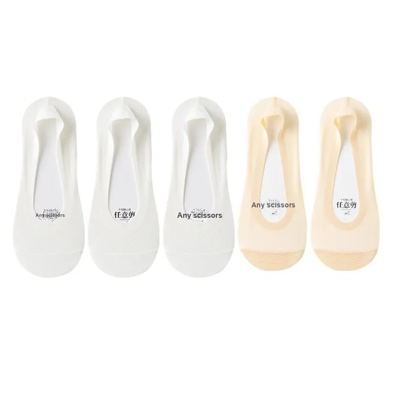 MIIOW No Show Socks Women's 5 Pack-9