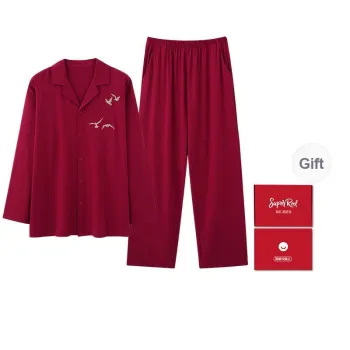 Qin Jing Pajama Gift Boxes Men's Red