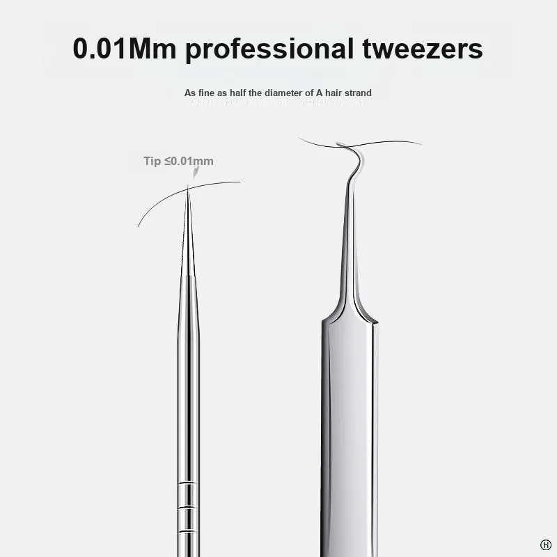 RIMEI Cellular Blackhead Extractor And Ultra Fine Pore Needle Set High Precision For Salons Tongs-2