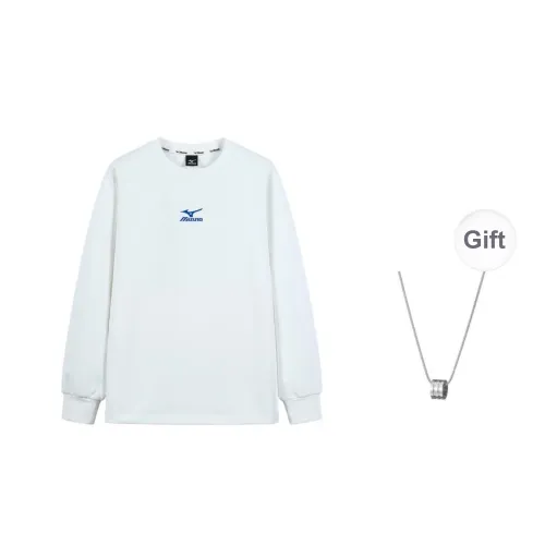 Mizuno Sweatshirts Men White Comes With Necklace